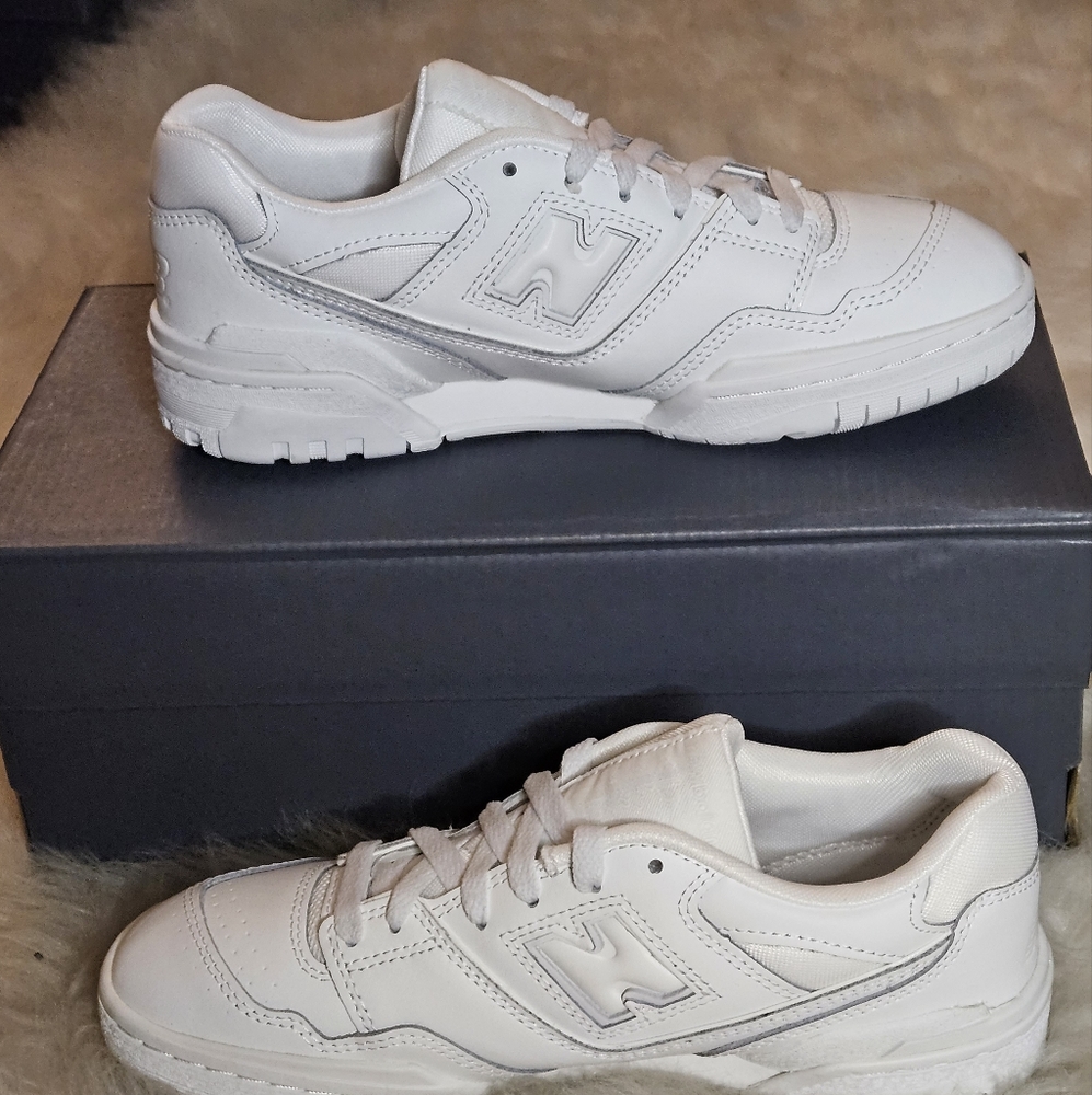 GS NEW BALANCE 550 WHITE - Picture 2 of 8